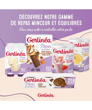 GERLIN A Boisson Milkshake Fruits Rouges Substitut de Repas Minceur Riche en Prot ines 13 Vitamines & 10 Min raux Faible en Graisses Satur es 15 repas Facile Pr parer 436g - Buy Online on GoSupps.com