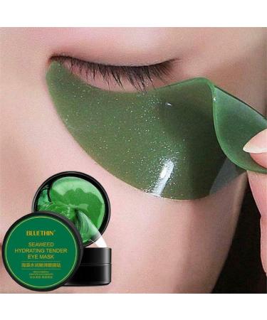 Colorful 60-Piece Hydrogel Eye Pads with Collagen & Hyaluronic Acid | Moisturizing Treatment for Dark Circles Puffiness & Wrinkles - Buy Online on GoSupps.com