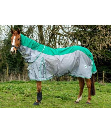 Swish Equestrian Fly Turnout Combination Rug - Green 7'0