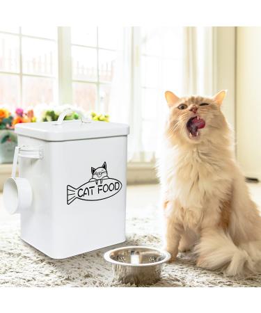 Vumdua Farmhouse Pet Food Storage Container Set - Airtight, Durable, With Scoop | Perfect Gift for Pet Owners - Buy Online on GoSupps.com