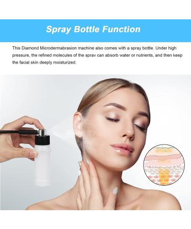 Aimengxi 3-IN-1 Diamond Microdermabrasion Machine - Professional Beauty Facial Care Equipment with Vacuum Spray for Salon & Home Use - Buy Online on GoSupps.com