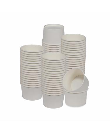 Morning Dew (500 Count) 8 oz Paper Soup Container White Soup Bowl for Hot Food Disposable Food Container Hot Soup Containers Perfect Takeout Containers for Restaurants & Cafes