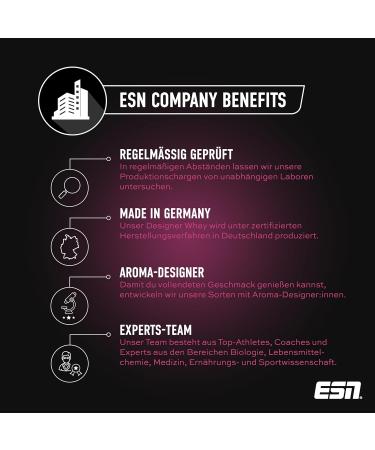 Buy ESN Designer Whey Protein 2x1000g Vanilla + Free 30g Sample - International Shipping Available - Buy Online on GoSupps.com