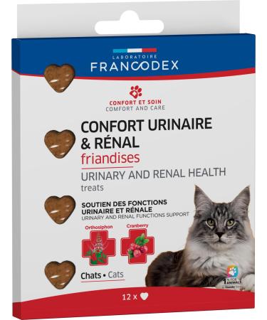Francodex - Urinary-renal Jellies for Cats - Blister of 12 Jellies of 1.5g