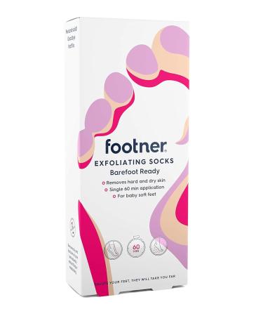 Footner Exfoliating Socks - Total Callus Remover for Smooth Feet | Ship Worldwide - Buy Online on GoSupps.com