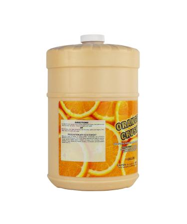 Zenex Orange Crush Hand Soap - Industrial Citrus Cr me Cleaner with Pumice & Skin Conditioners 1 Gallon | Tough Soil Removal & Skin Hydration - Buy Online on GoSupps.com