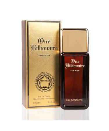 META-BOSEM One Billionaire+One Billion Noir Men's Cologne Collection Eau de Toilette Natural Spray - Fresh Scent - Holiday Gift Set (Pack of 2) Each 3.4 Fl Oz Total 6.8 Fl Oz - Buy Online on GoSupps.com