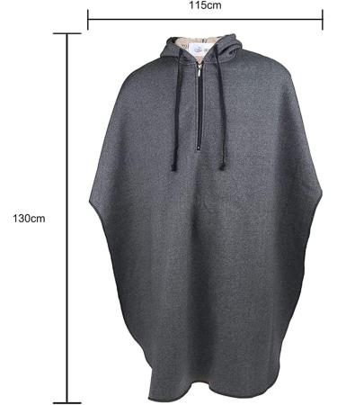 Wheelchair Cloak Warm Thickened Plush Windproof Wheelchair Blanket Wheelchair Cape with Hood Winter Poncho Lined Cape Suitable for Men and Women - Buy Online on GoSupps.com