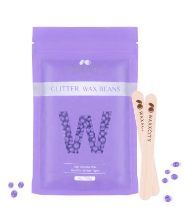 Waxxcity Hard Wax Beads 1lb Lavender