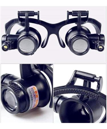 Lightweight Magnifying Glass a Magnifying Glass with Led Lights with a Lens Used to Identify Repair Electronic Circuits Repair Watches Mobile Phone Electronic Components Lofty Ambition - Buy Online on GoSupps.com