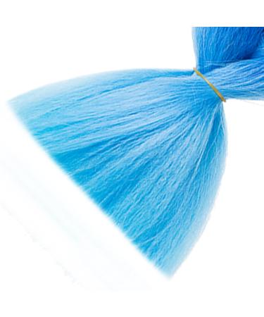 LDMY Jumbo Braiding Hair Extensions - Ombre Two Tone Black Blue 6pcs/Pack 100g Each - Perfect for Stylish Hairstyles - Buy Online on GoSupps.com