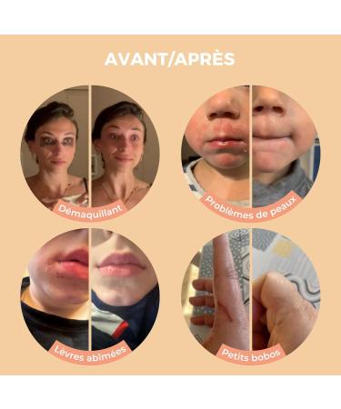  Les Petits Prodiges Multi-Purpose Magic Monoi Balm 30ml - Moisturizing Care for Body Face and Hair - 100% Natural - All Skin Types - Made in France - Not Tested on Animals - Recyclable Packaging - LES PETITS PRODIGES - Buy Online on GoSupps.com