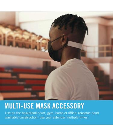 VELCRO Brand Face Mask Extender Straps 4pk - White - Comfortable & Adjustable Ear Savers - Buy Online on GoSupps.com