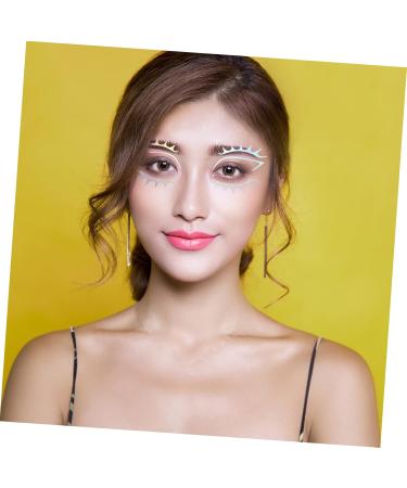 Beatifufu 6pcs Iridescent Eyeliner Eye Liner Face Decals Eye Shadow Face Eye Festival Eye Eye Decals Makeup Sticker Face Stickers - Buy Online on GoSupps.com