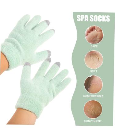 minkissy Hand Protection 1 Set Moisturizing Socks for Cracked Feet Women Moisturizing Gloves Feet Mask for Dry Cracked Feet Spa Socks Gel Gloves Yarn Dry Hands Women's Foot Socks - Buy Online on GoSupps.com