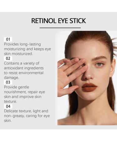 Retinol Lot de 2 cr mes contour des yeux 7 g - R duit les ridules les cernes et les gonflements - Soin des yeux anti- ge - Contre les rides et les cernes - Buy Online on GoSupps.com