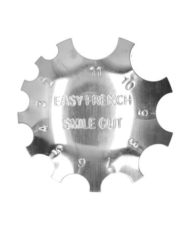 Stainless Steel French Nail Edge Trimmer - DIY Nail Art Tool for Manicurists | International Shipping Available - Buy Online on GoSupps.com