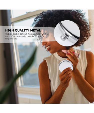 1pc Double Sided Folding Mirror Small Cosmetic Mirror Small Mirror for Purse Cute Compact Mirror Portable Makeup Mirror Mini Mirrors 2-sided Mirror Metal Handbag Travel Pocket - Buy Online on GoSupps.com