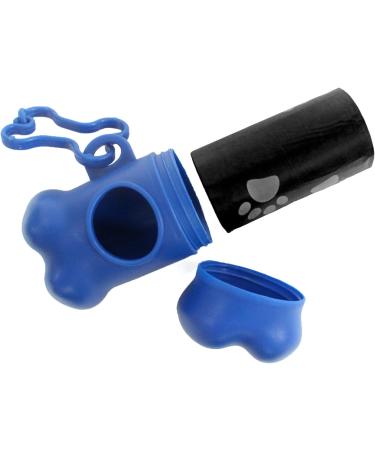 Downtown Pet Supply Large Dog Poop Bags with Leash Clip and Dispenser - 180 Count Unscented Leak-Proof Bags - Rainbow Paw Prints - Buy Online on GoSupps.com
