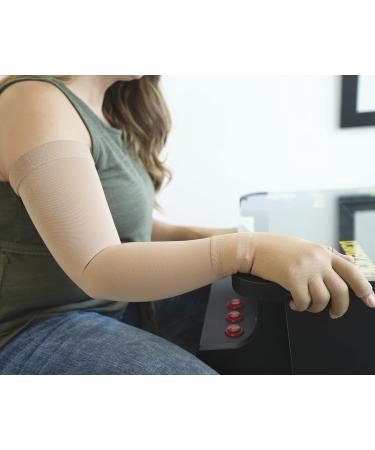 Mediven Harmony 20-30 mmHg Seamless Lymphedema Compression Gauntlet - Black Size V | International Shipping Available - Buy Online on GoSupps.com