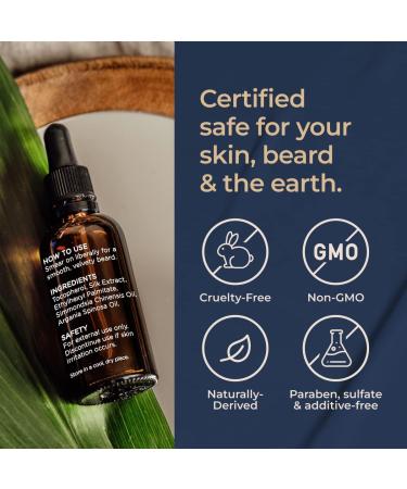 Gya Labs Sandalwood Beard Oil for Men Growth - 30ml Natural Beard Growth Oil with Organic Argan & Jojoba - Moisturizes, Softens & Strengthens Beards - Buy Online on GoSupps.com