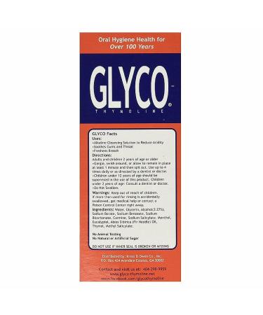 Glyco-Thymoline Liquid 16 oz (Pack of 3) - Multi-Pack Bundle for Oral Care - Buy Online on GoSupps.com
