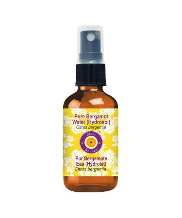 Deve Herbes Pure Bergamot Floral Water (Hydrosol) (Citrus bergamia) 100% Natural Therapeutic Grade 100ml (3.38 oz)