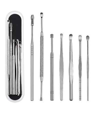 2sets Ear Cleaner Wax Pickers Earpick Wax Remover Curette Ear Pick Cleaner Spoon Care Ear Clean Tool