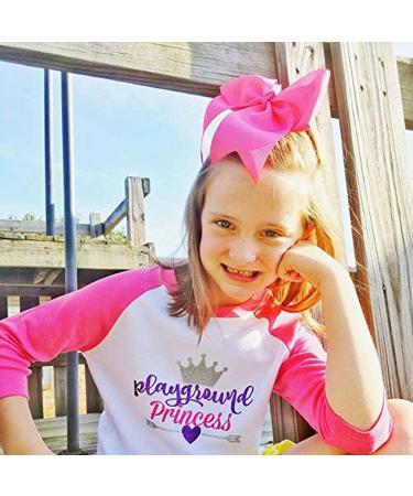 CEELGON 8 Large Pink Cheer Bows Ponytail Holders - Set of 12 | Grosgrain Ribbon Hair Ties for Teens, Women, Girls | Ideal for Cheerleaders and Sports - Buy Online on GoSupps.com