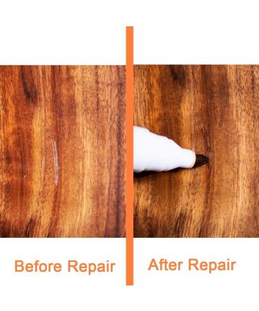 Furniture Repair Kit Wood Markers - Set of 17 - Markers and Wax Sticks - for Stains  Scratches  Floors  Tables  Desks  Carpenters  Bedposts  Touch-Ups  Cover-Ups  Molding Repair - Buy Online on GoSupps.com