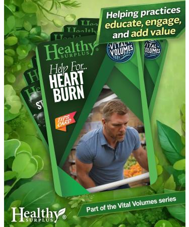 Healthy Surplus Equate Extra Strength Heartburn & Gas Chews - 750 mg Calcium Carbonate Antacid 80 mg Simethicone Gas Relief and Vital Volumes Heartburn Tips Card - Buy Online on GoSupps.com