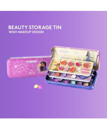 Lip Smacker Wish Triple-Tier Beauty Tin Disney WIsh-Inspired Make-up Set Including Lip Glosses Shimmer Creams Beauty Accessories and Stickers Kids Make Up Disney Princess Gifts - Buy Online on GoSupps.com