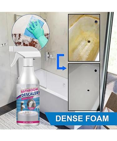 Acssart Bathroom Descaler Acssart Foam Cleaner Acssart Bathroom Cleaner with Clean and Care Accessories Efficient Bathroom Cleaner with Spray Nozzle Bathroom Descaler Foam Cleaner 1*pcs - Buy Online on GoSupps.com