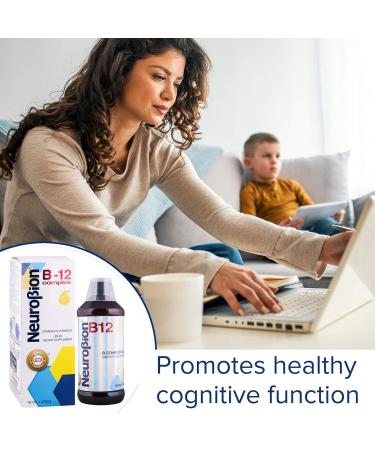 Neurobion Vitamin B12 Complex 16 Oz Liquid Citrus Flavor - Buy Online on GoSupps.com