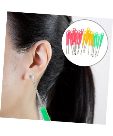 GOOHOCHY Ergonomic Ear 200pcs Earwax Cleaning Sticks Ears Cleaner Earwax Spiral Ear Cleaner - Buy Online on GoSupps.com