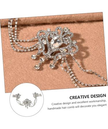 DOITOOL Hair Accessories Western Style Bride Zinc Alloy Rhinestones - Buy Online on GoSupps.com