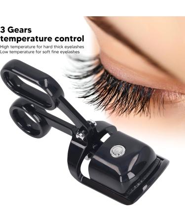 Heated Eyelash Curler Time-Saving Arc Design 3 Gear Handheld Electric Eyelash Curler for Vanity Salon (BROLEOq1nv4w58ch-12) - Buy Online on GoSupps.com