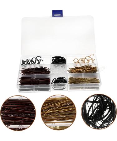 minkissy 3 Boxes Boxed U-clip Hair Ties Hair Styling Tools Black Hair Clips Mini Claw Clips for Hair Styling Hair Clips U Shaped Bobby Ballet Hair Pin Mini Bobby Metal Girl Miss Accessories - Buy Online on GoSupps.com