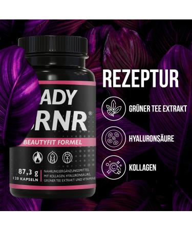 LADY BRNR - BeautyFit Metabolism Formula | Vitamin B6 Collagen Hyaluronic Acid & Biotin | 120 Capsules for Optimal Health - Buy Online on GoSupps.com