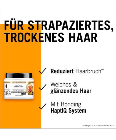 Gliss Total Repair 4 in 1 Treatment (400 ml) with HAPTIQ & Keratin System for Soft and Shiny Hair Hair Mask Reduces Hair Breakage - Buy Online on GoSupps.com