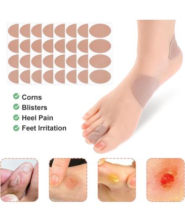 8 Sheets Moleskin Pads - Waterproof Blister Prevention Tape for Feet | Anti-Wear Heel Bandages for Hiking & Outdoor Adventures - Buy Online on GoSupps.com