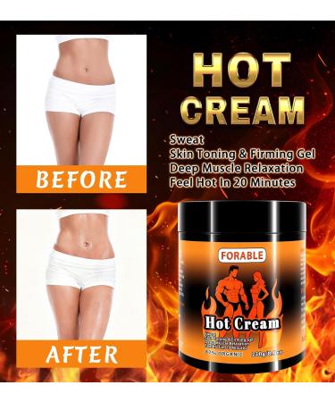 Hot Sweat Cream - Sweat Workout Enhancer Cream for Women and Men for Thighs Legs Arms Abdomen Buttocks 8.45oz 8.45 Fl Oz (Pack of 1) - Buy Online on GoSupps.com