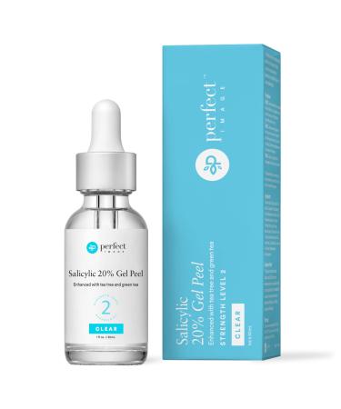 Salicylic 20% Gel Peel  Breakout and Pore Minimizer and Cleanser  Strength Level 2  15-30 Full Facial Chemical Peels  1 fl oz. e  30 ml