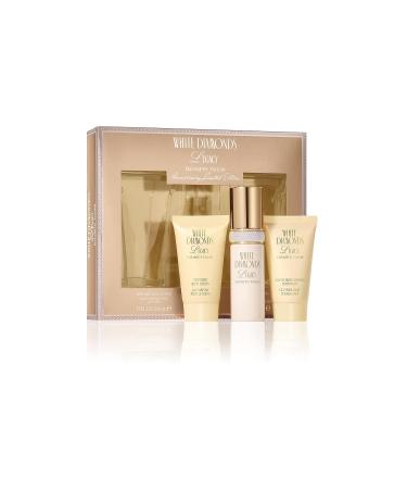 Elizabeth Taylor White Diamonds Legacy 3 Piece Fragrance Gift Set Perfume for Women - Buy Online on GoSupps.com