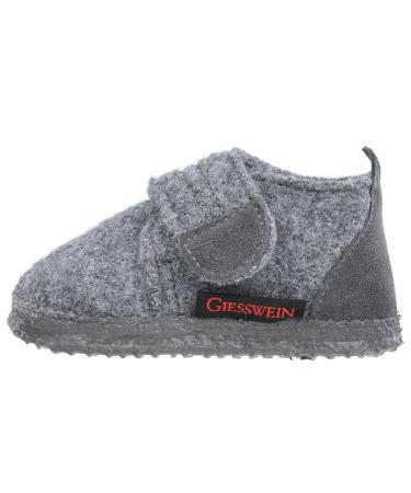 Giesswein Unisex Baby Unterstaufen Slippers 8.5 UK Child Slate