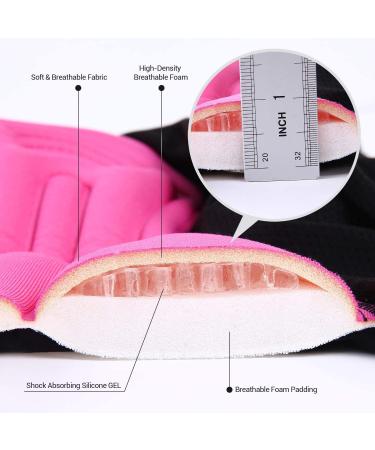 Buy Sportneer Women's Cycling Shorts with 3D Gel - Rshorts for Ultimate Comfort | Sizes S-2XL | Black - Buy Online on GoSupps.com