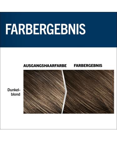 Men's Perfect Anti-Gray Tint Gel 40 Dark Blonde (6x80ml) | Natural Looking Hair Color for Men | Blends Gray Hair - Buy Online on GoSupps.com