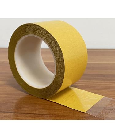 ANGKEEL Double-Sided Tape 2x50ft - Strong Sticky Acrylic Adhesive for Woodworking, Arts & Crafts, Anti-Scratch, Carpet Fixing, Wall D cor - Transparent Tape for Photos - Long Strip - Buy Online on GoSupps.com