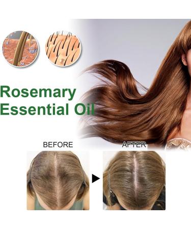  JPSDOWS Pure Rosemary Oil - Hair Oil for Smooth Hair 4.22 fl oz. Oz Advanced Organic Nourishing Rosemary Essential Oil for Thinning Hair and Scalp Jpsdows - Buy Online on GoSupps.com
