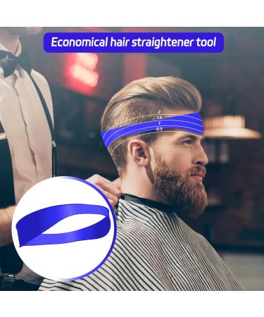 Curved Silicone Haircut Tools for Children & Men - Shamlone Hair Cutting Template (Blue) - Buy Online on GoSupps.com
